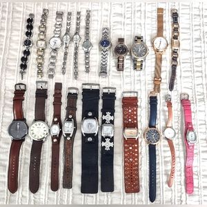 Fossil Watch Lot - 23 total Watches!!
